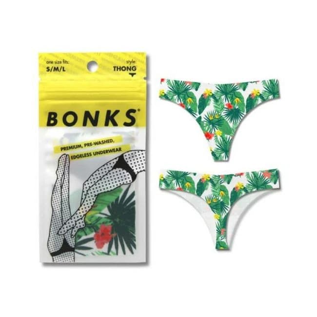 Bonks Tropic Like It's Hot Seamless Thong O/s - Image 1