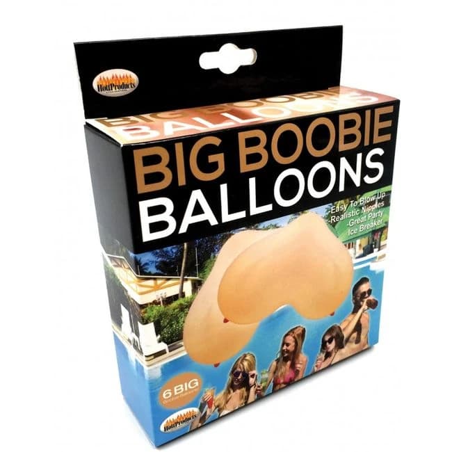 Boobie Balloon 6pc - Image 2
