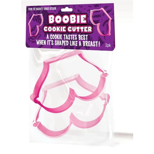 Boobie Cookie Cutters 2pk - Image 1