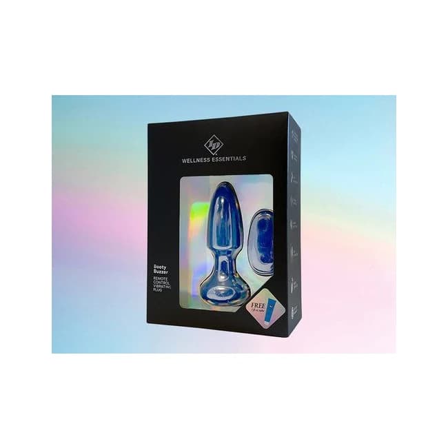 Booty Buzzer Remote Control Vibrating Plug - Image 1