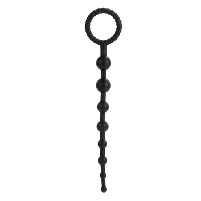 BOOTY CALL X10 BEADS BLACK  - Image 1