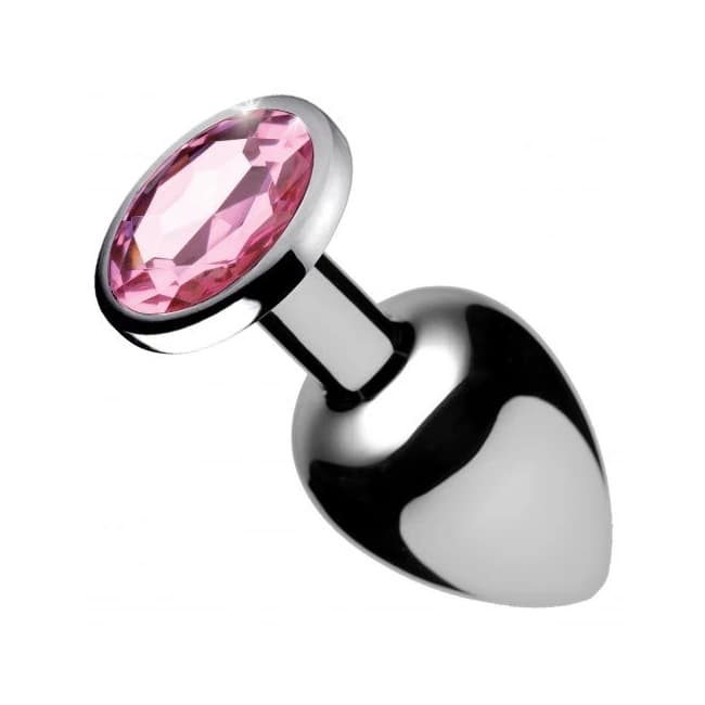 BOOTY SPARKS PINK GEM LARGE ANAL PLUG  - Image 1