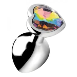 BOOTY SPARKS PRISM HEART ANAL PLUG MEDIUM  - Image 1