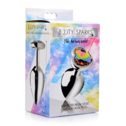 BOOTY SPARKS PRISM HEART ANAL PLUG MEDIUM  - Image 3