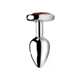 BOOTY SPARKS RED HEART GEM ANAL PLUG LARGE  - Image 2