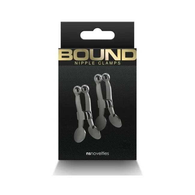 Bound Nipple Clamps C1 Gunmetal - Image 1