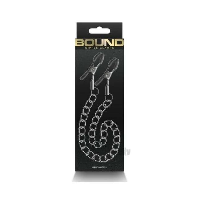 Bound Nipple Clamps Dc2 Gunmetal - Image 1
