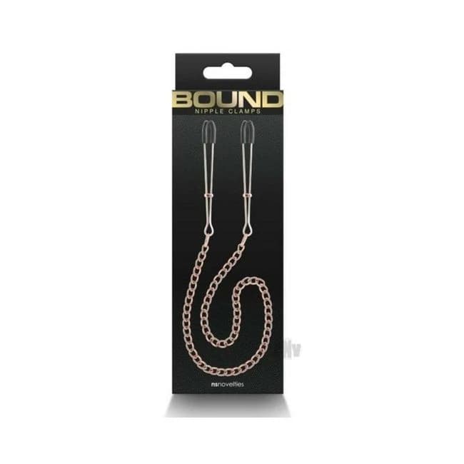 Bound Nipple Clamps Dc3 Rose Gold - Image 1