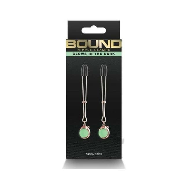 Bound Nipple Clamps G1 Rose Gold - Image 1