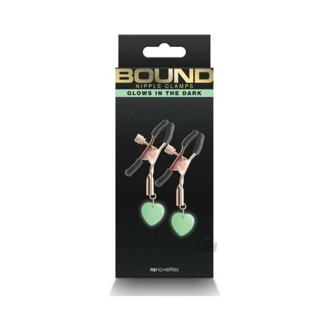 Bound Nipple Clamps G3 Rose Gold - Image 1