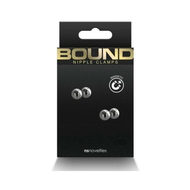 Bound Nipple Clamps M1 Gunmetal - Image 1