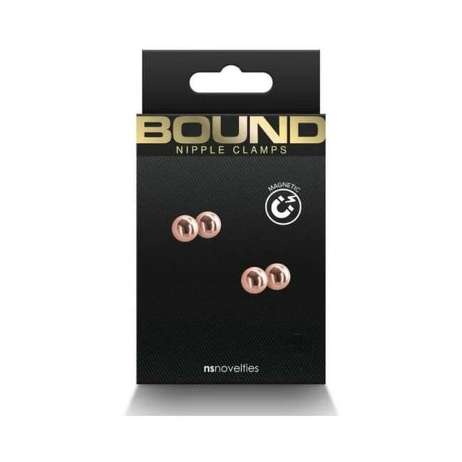 Bound Nipple Clamps M1 Rose Gold - Image 1