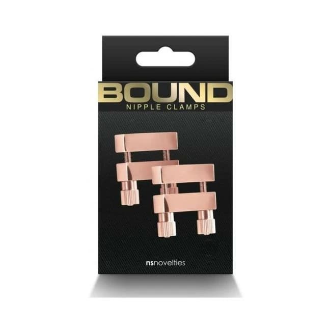 Bound Nipple Clamps V1 Rose Gold - Image 1