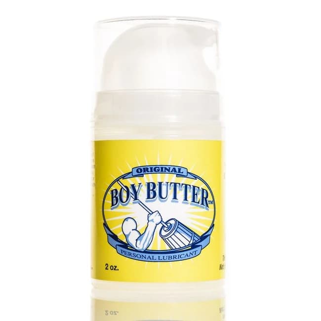BOY BUTTER ORIGINAL MINI 2 OZ PUMP  - Image 1