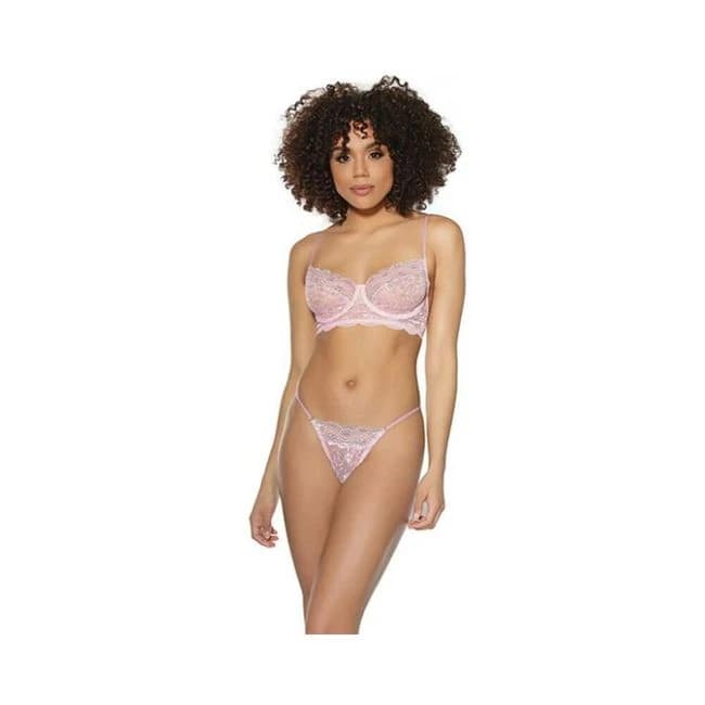 Bra & G-string Pink - Image 1