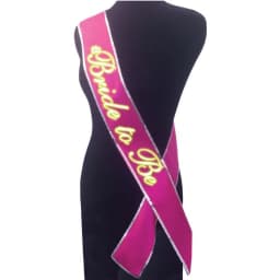 Bride to Be Sash Glow in the Dark - Image 2