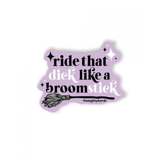 Broomstick Sticker - Pack of 3 - Image 1