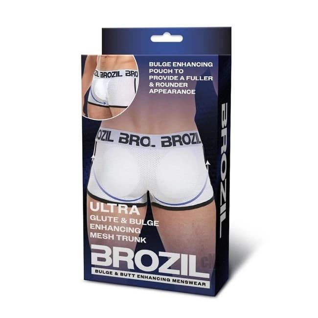 Brozil Mesh Boxer L/xl Wht - Image 1