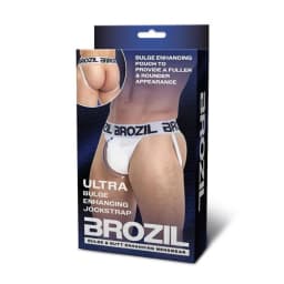 Brozil Mesh Jocks Wht, image 1
