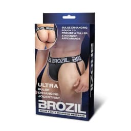 Brozil Mesh Jocks Blk, image 2