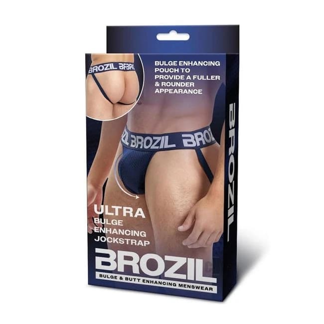 Brozil Mesh Jocks S/m Blu - Image 1