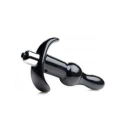 Bumpy Vibrating Anal Plug Black, image 3