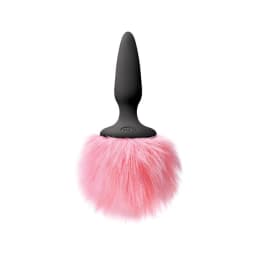 Bunny Tails Mini Pink Fur, image 1