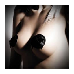 Burlesque Pasties Bows Black - Image 3