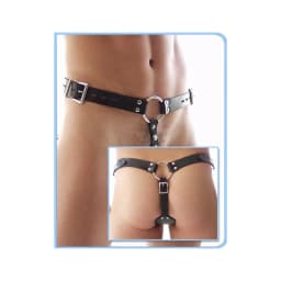 Butt Plug Harness W/cock Ring - Image 4