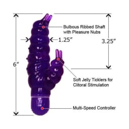 Buzzing Baby Caterpillar Waterproof Vibrator, image 3
