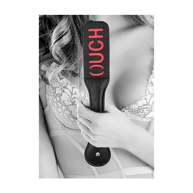 B&w Bonded Leather Paddle Ouch" " - Image 1