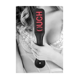 B&w Bonded Leather Paddle Ouch" ", image 1