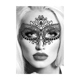 B&w Lace Eye Mask, image 2