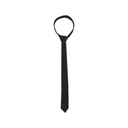 B&w Satin Bondage Tie Black, image 3