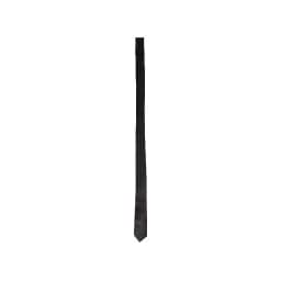 B&w Satin Bondage Tie Black, image 4