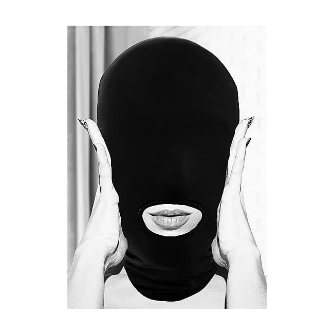 B&w Submission Mask W/ Open Mouth - Image 1