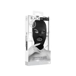 B&w Subversion Mask W/ Open Mouth and Eye - Image 2