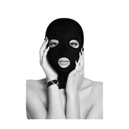B&w Subversion Mask W/ Open Mouth and Eye - Image 3