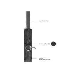 B&w Velcro Hogtie with Hand & Ankle Cuffs, image 11