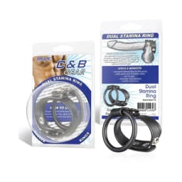 C & B Gear Dual Stamina Ring Black, image 2