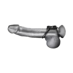 C & B Gear Duo Cock and Ball Ring Black, image 3