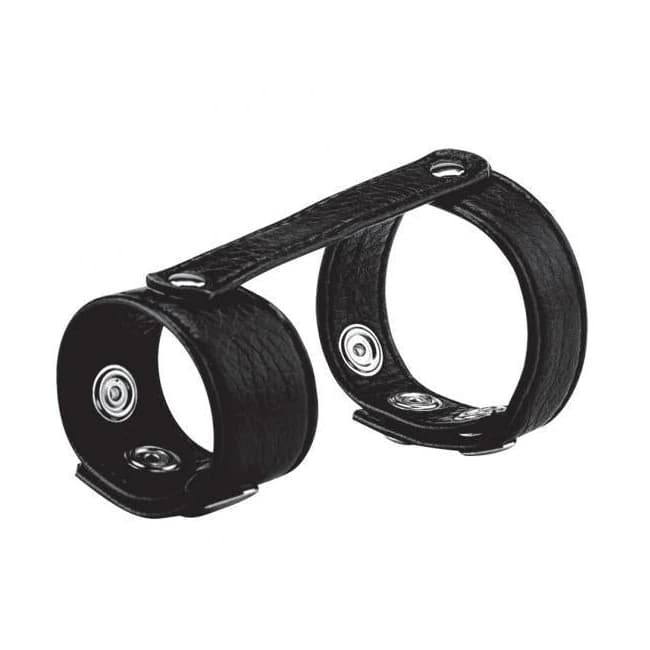 C & B Gear Duo Snap Cock and Ball Ring Black - Image 1