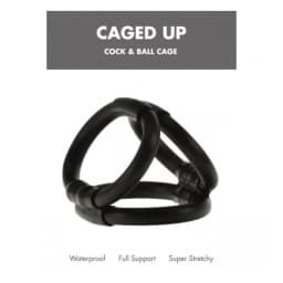 Caged up Cock Cage Black Linx, image 2