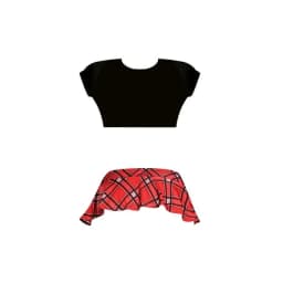 Campus Crush Red Plaid, image 2