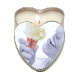 Candle 3 N 1 Heart Edible Vanilla 4.7 Oz - Image 3