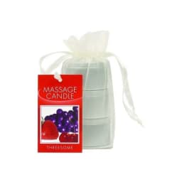 Candle 3 Pack Edible Cherry Grape Strawberry - Image 2