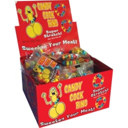 Candy Cock Ring 50 Pc Display - Image 2