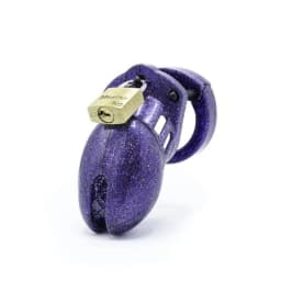 Cb-6000 Purple Glitter Chastity Kit, image 1