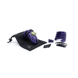 Cb-6000 Purple Glitter Chastity Kit, image 3