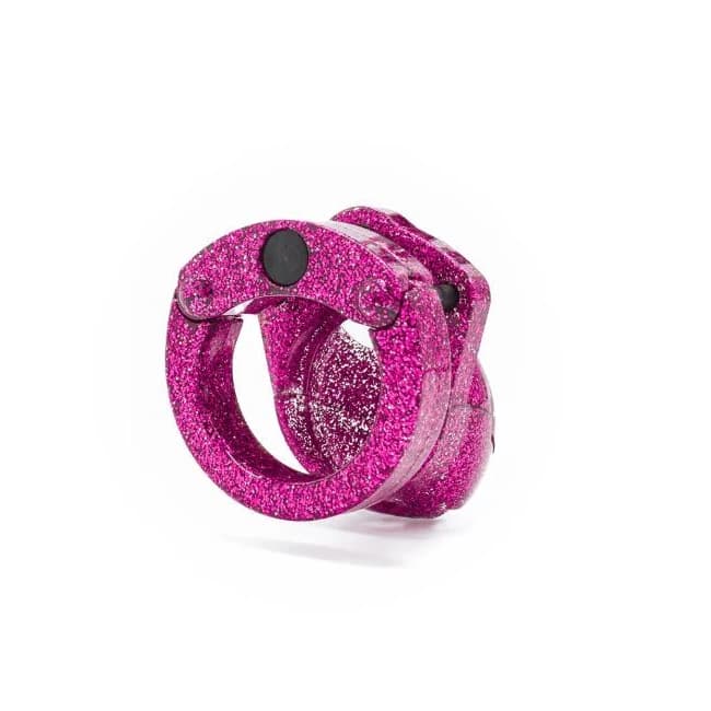 Cb Mini Me Pink Glitter Chastity Kit - Image 3